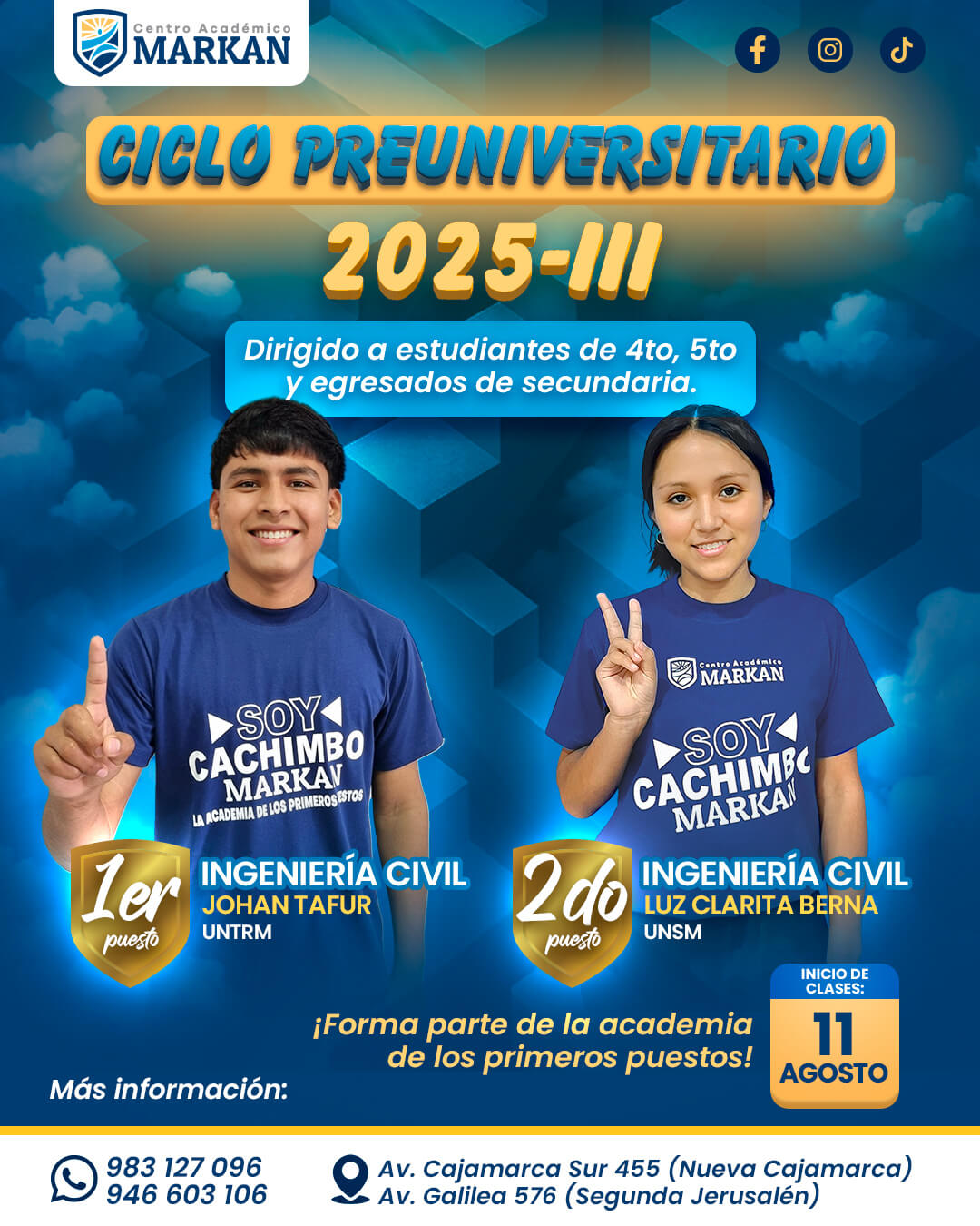 Flyer para redes sociales